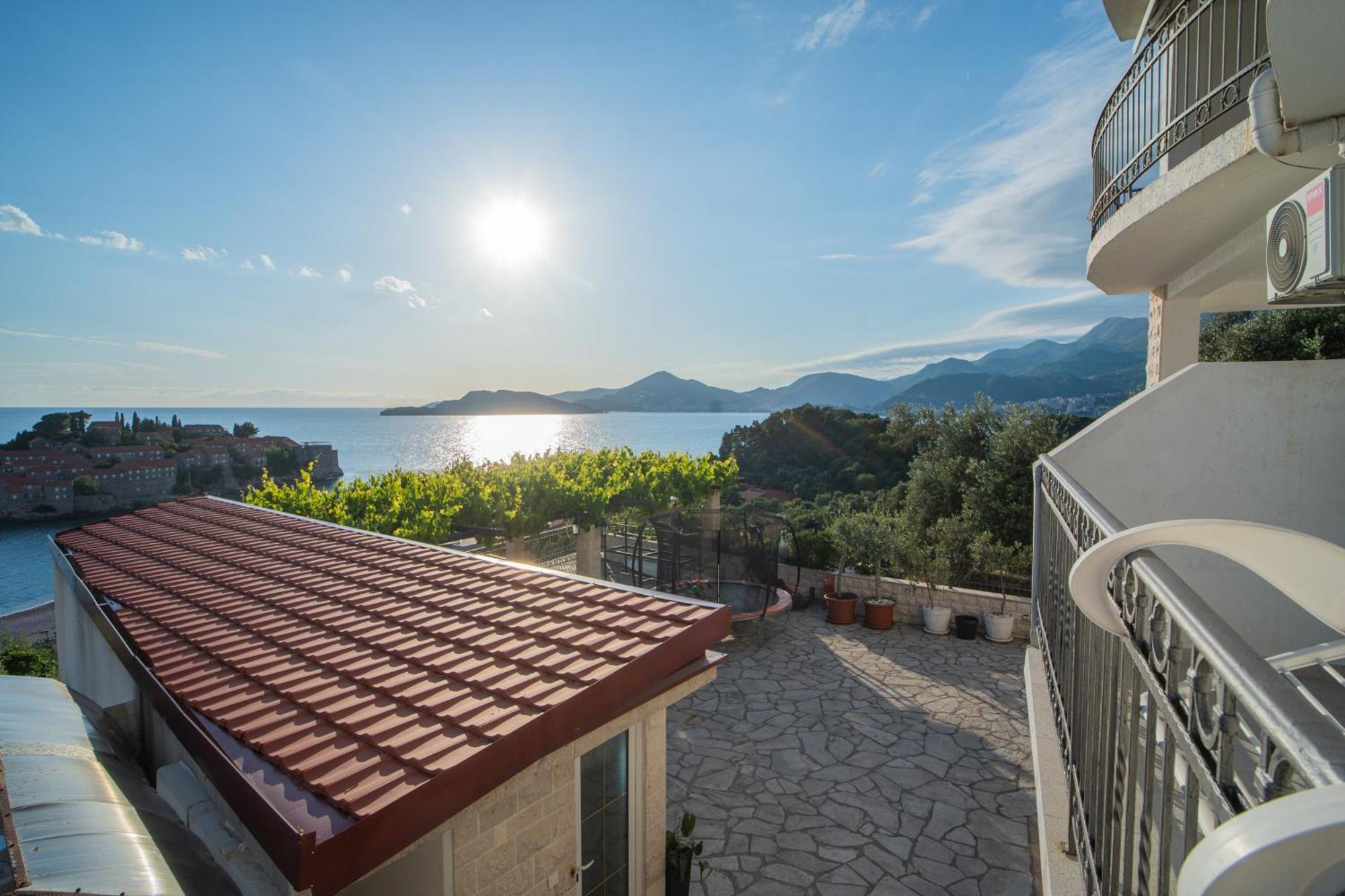 Villa Milan Sveti Stefan Exterior foto